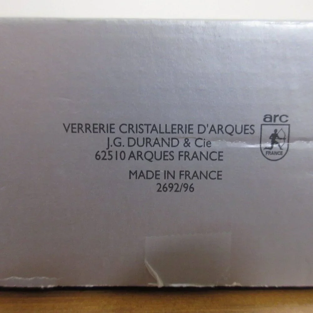 Cristal D’Arques France 24% Genuine Lead Crystal Frame Holds 4x6 Picture 2 Views